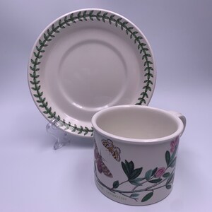 portmeirion botanic garden butterfly and plant cup and saucer image 4