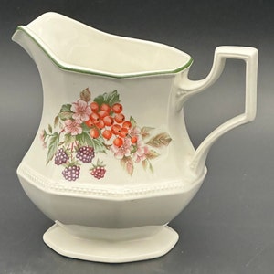 Johnson Brothers Fresh Fruits Milk Jug 0.5 Pint