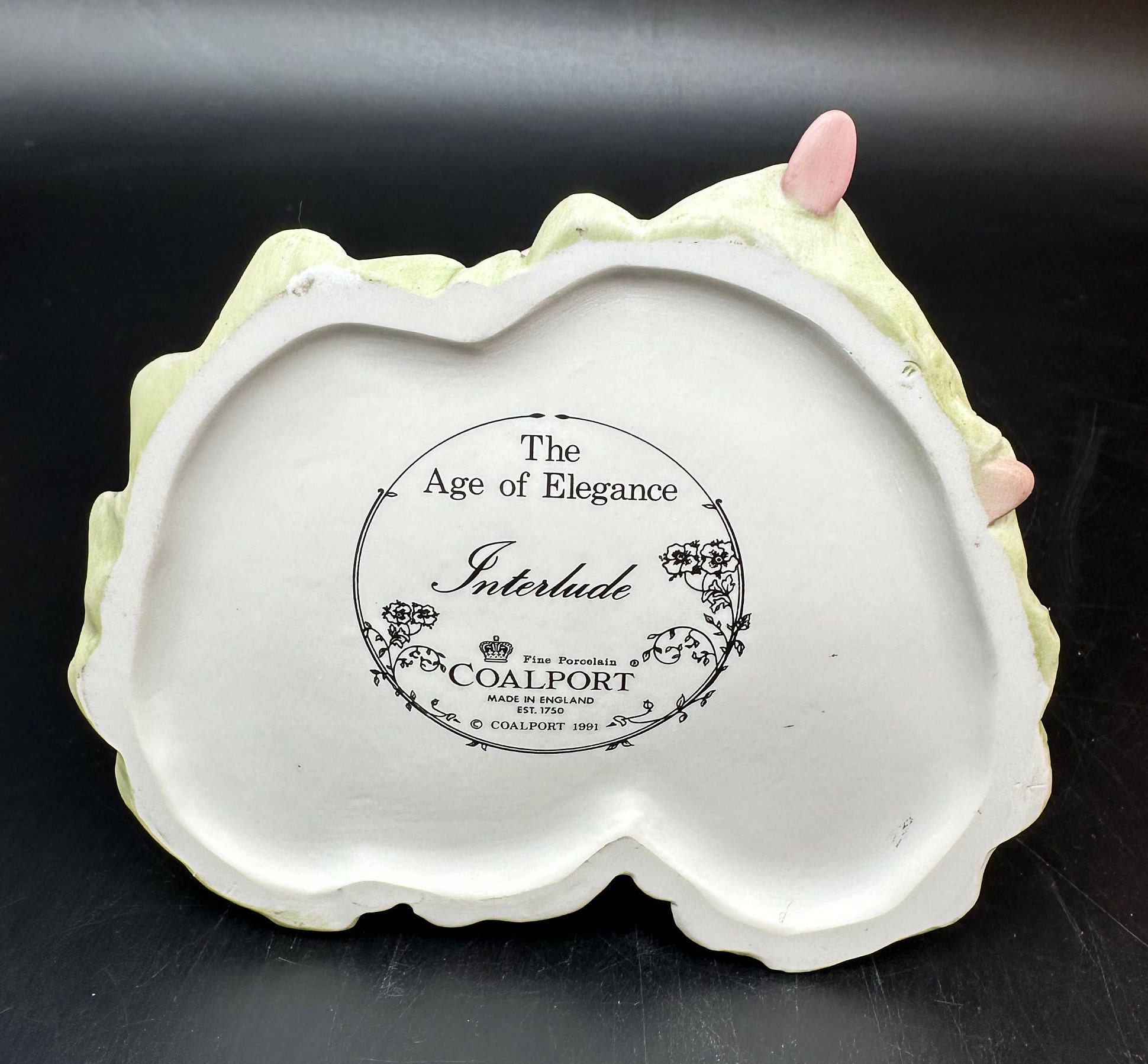 Coalport Age of Elegance Interlude Porcelain Lady Figurine Matt