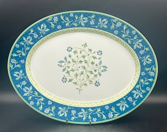 Wedgwood Home Alpine Oval Porcelain Platter 14"
