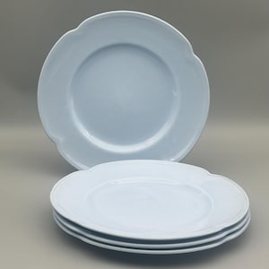 Vintage Johnson Brothers Grey Dawn luncheon / Side / Tea Plate 7” Set Of Four