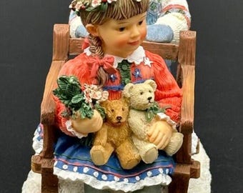 The Leonardo Collection Teddies Sleighride by Christine Haworth