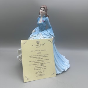 Coalport Ladies of Fashion Figurines - Etsy