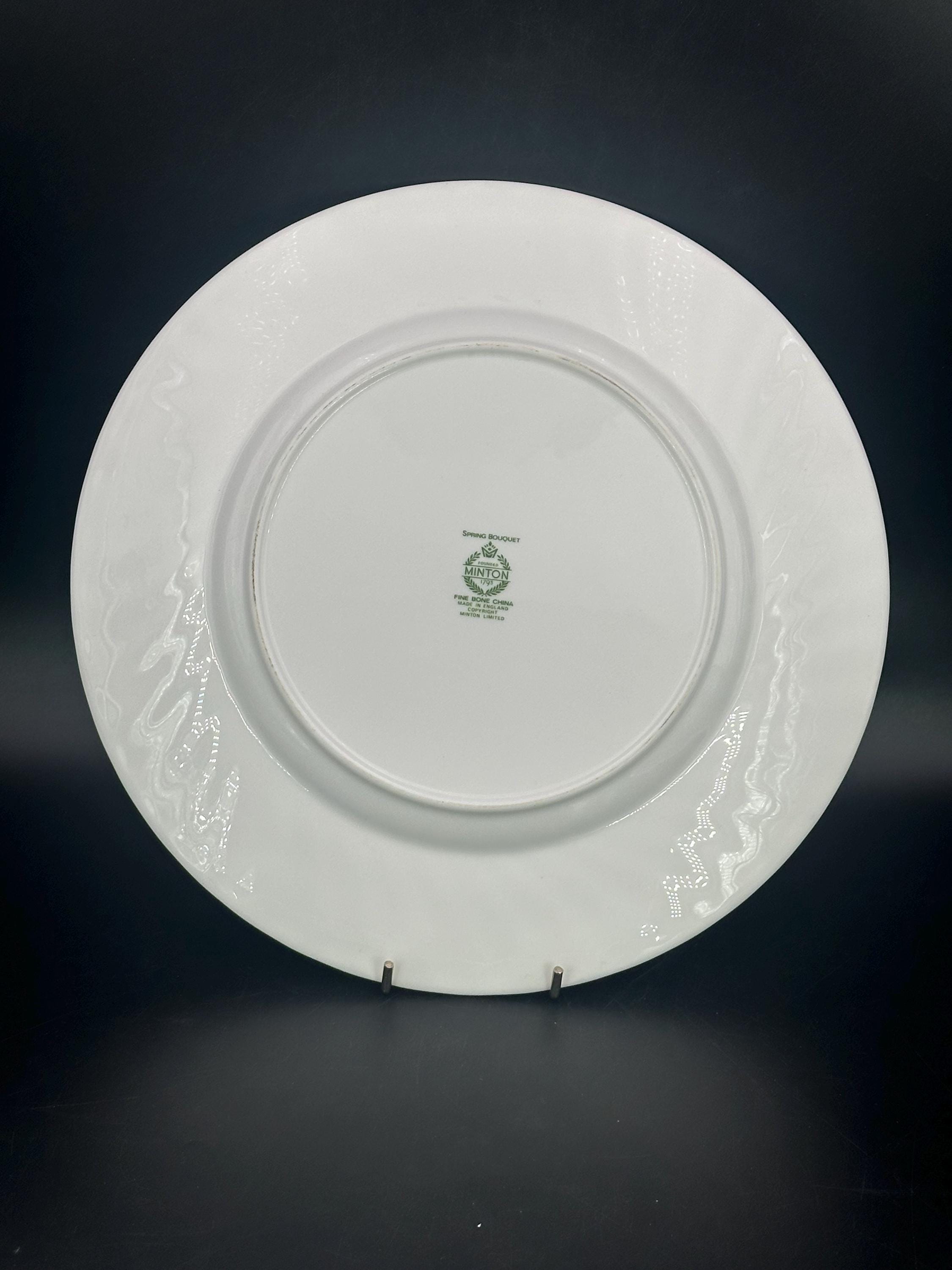 Minton Spring Bouquet Dinner Plates Set of Six 10.1/2