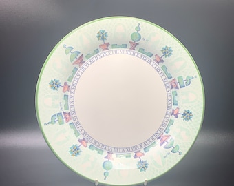 staffordshire tableware topiary dinner plate