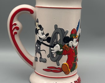 Disney Euro Collectable Mickey Through The Years Beer Stein / Tankard
