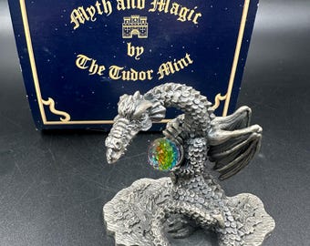 Tudor Mint Land of the Dragons Large Ice Dragon K027 Dragon