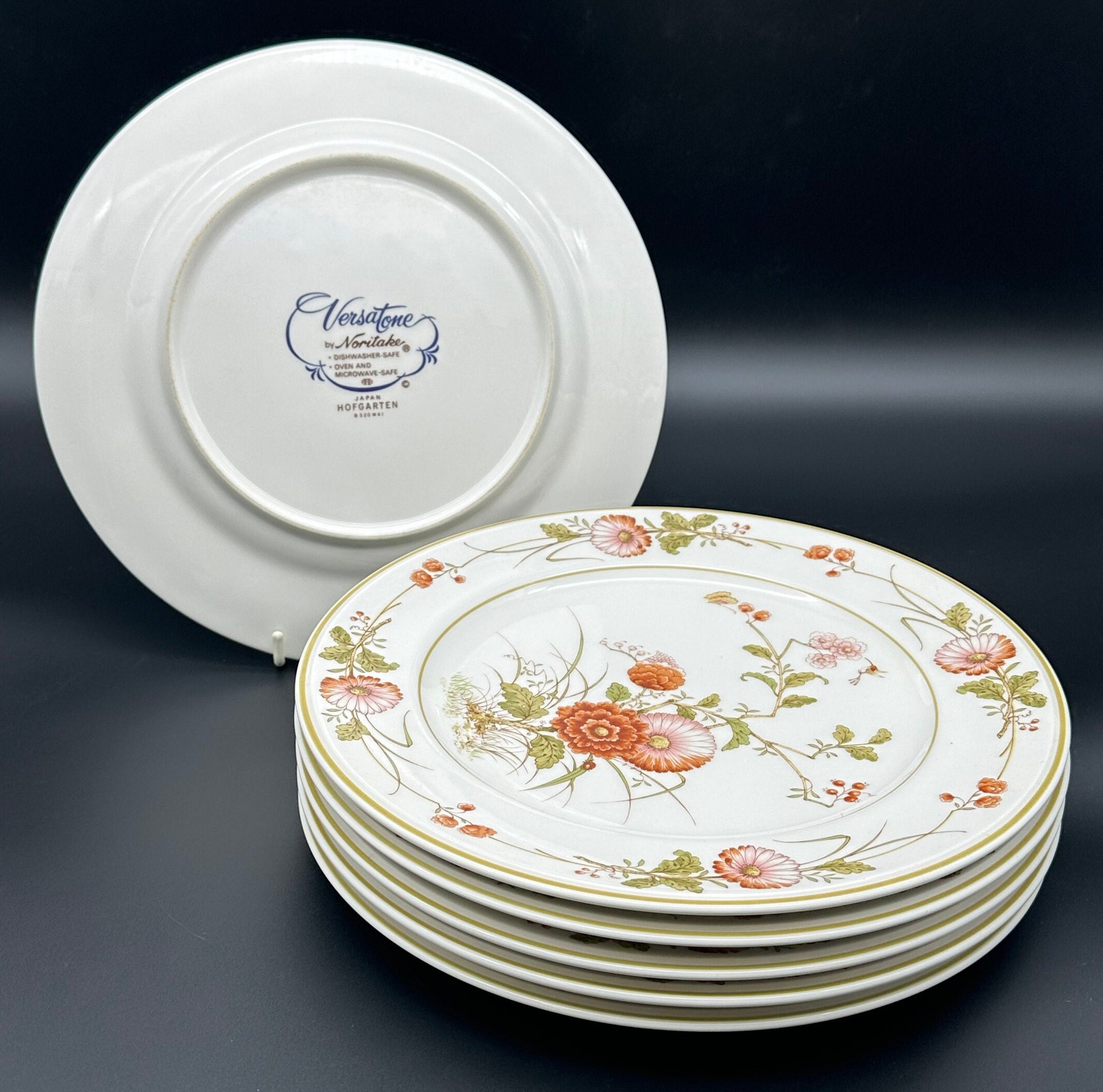 Noritake Versatone Hofgarten Dinner Plates Set of Six 10.5