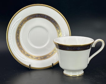 Royal Doulton Harlow Tea Cup Saucer Set of 4 Bone China England - Etsy