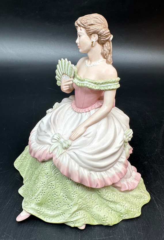 Coalport Age of Elegance Interlude Porcelain Lady Figurine Matt