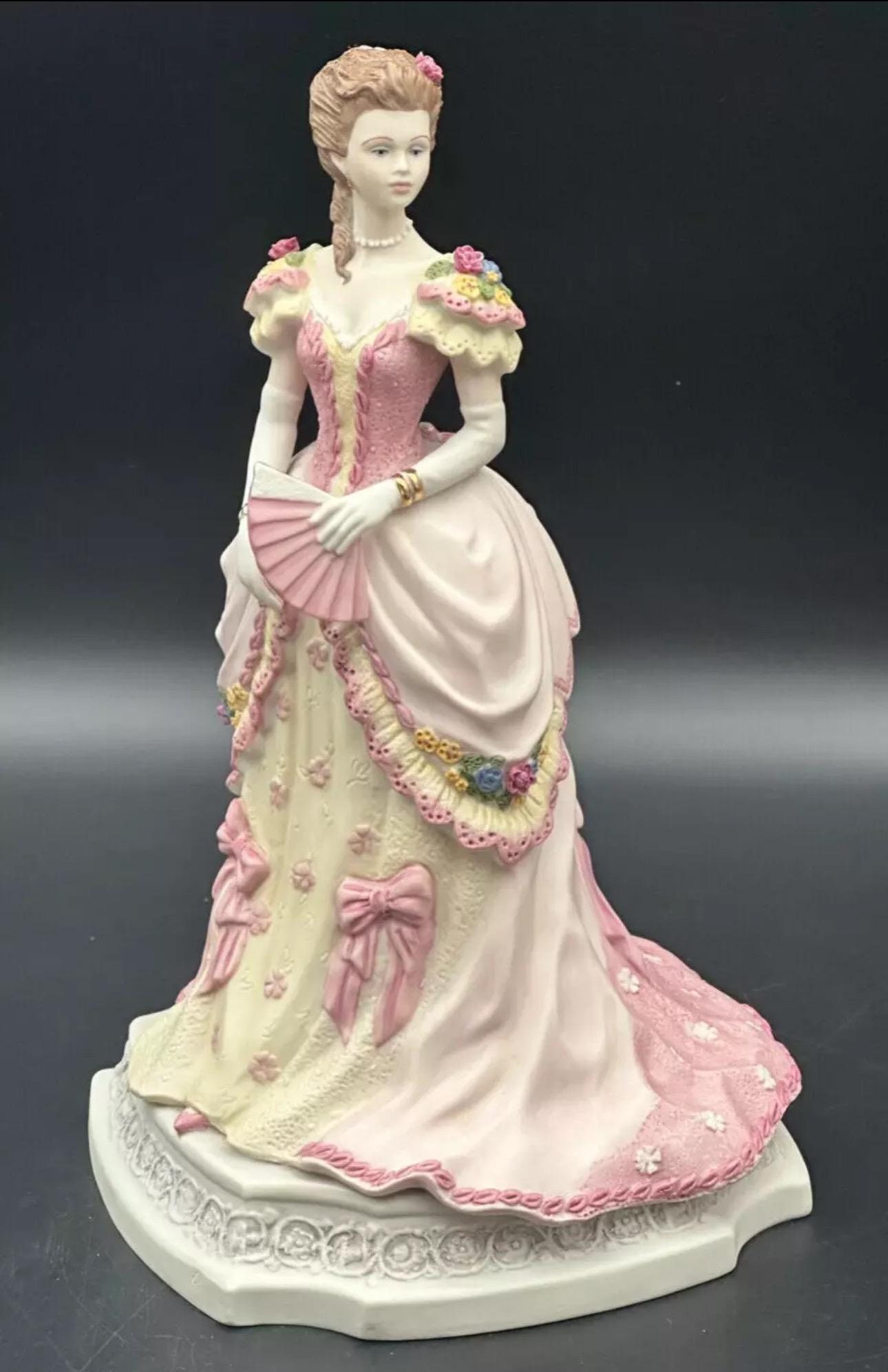 Coalport Turn of the Century Evening Ball 1993 Porcelain Figurine