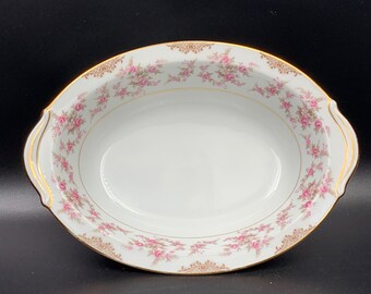 Plato vegetariano abierto RC Noritake Rosalie