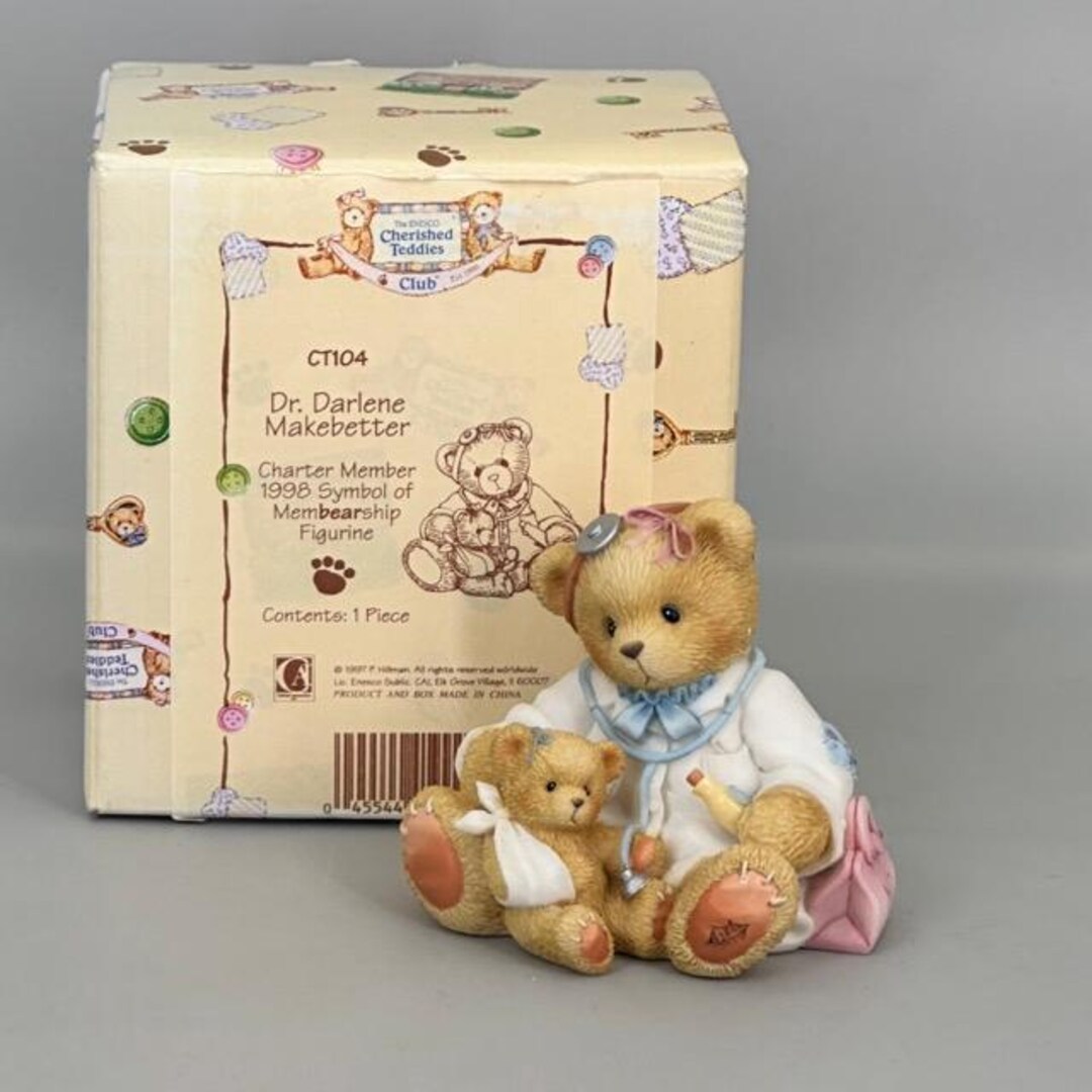 Cherished Teddies Dr. Darlene Makebetter Symbol of Membership