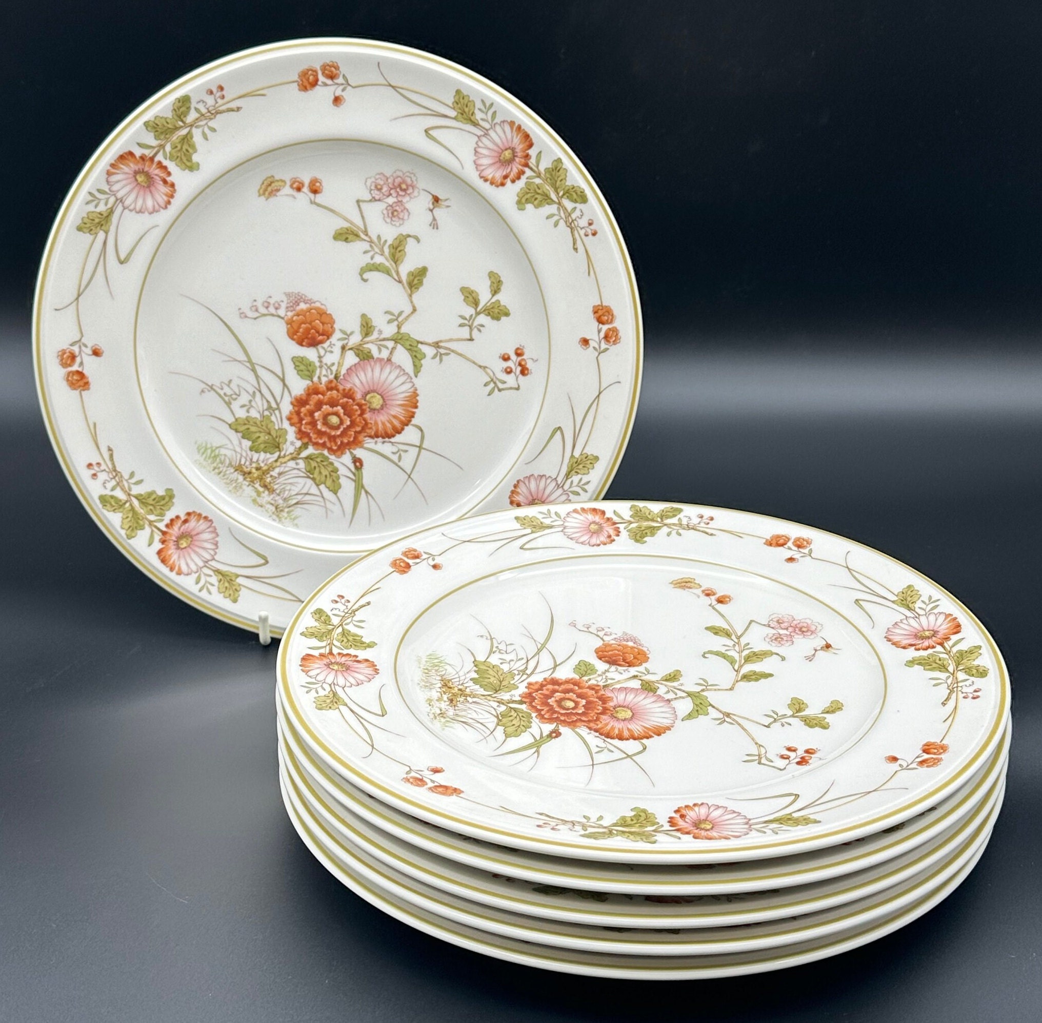 Noritake Versatone Hofgarten Dinner Plates Set of Six 10.5