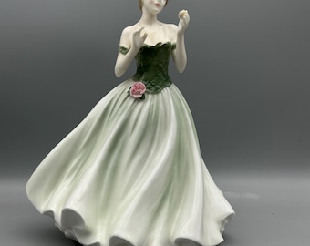 Royal Worcester Jessica Figurine, Summer Romance Collection, Made