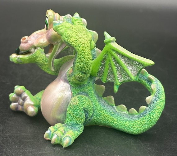 Mood Dragons Lucky Figurine Franklin Mint Limited Edition Numbered
