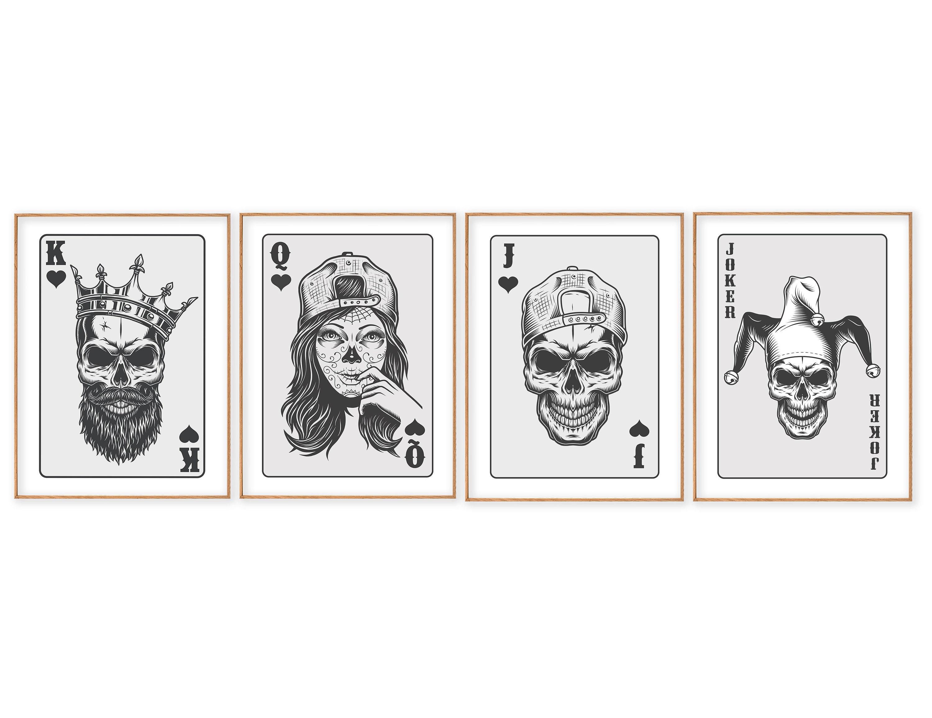 King, Queen, Jack and Joker by Riomak on DeviantArt