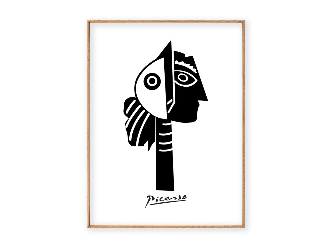 Picasso Printable Wall Art Print Picasso Art Print Picasso Etsy