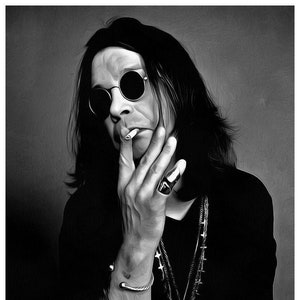 does ozzy osbourne paint