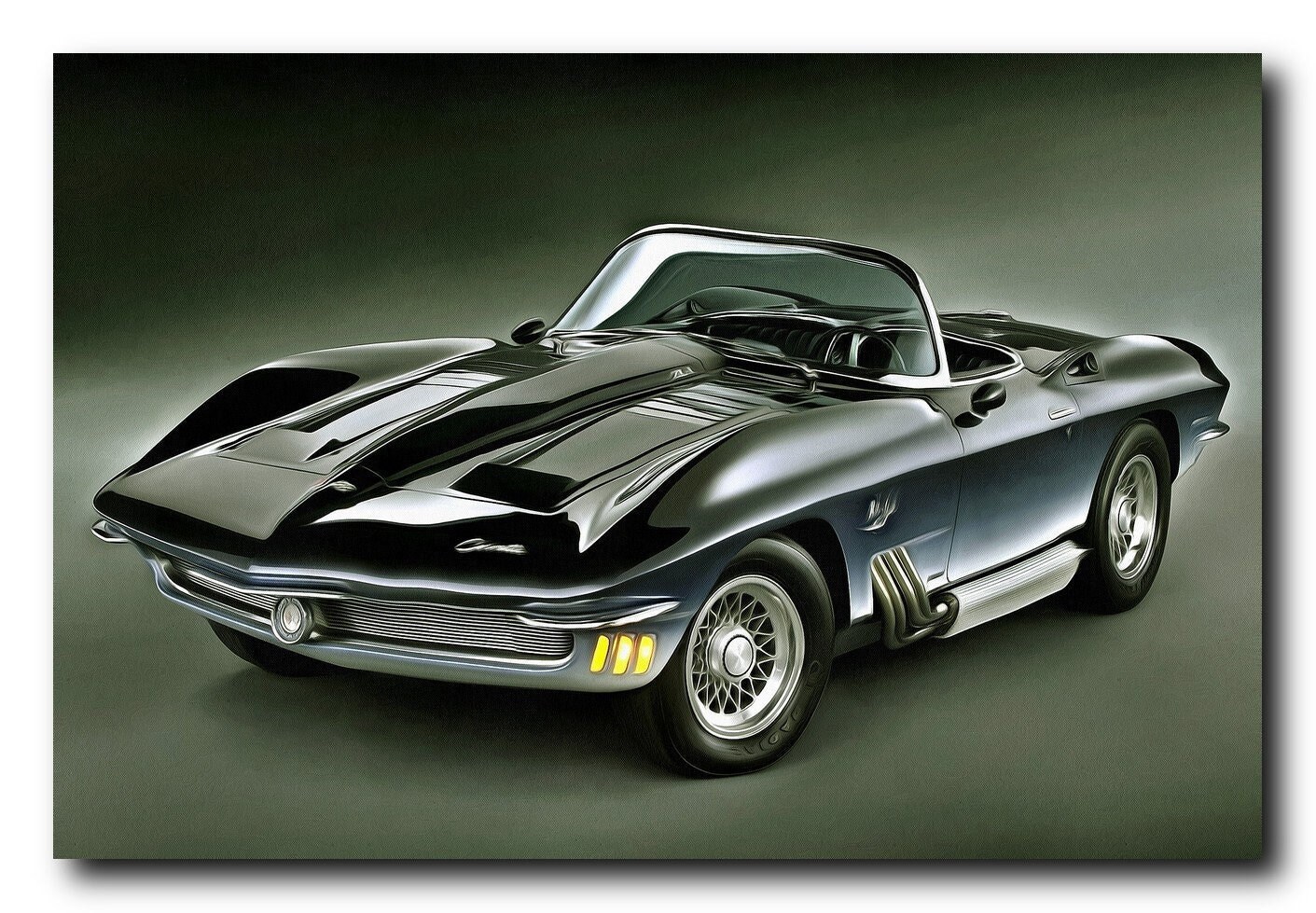 Corvette Mako Shark - Etsy Corvette Mako Shark - Etsy