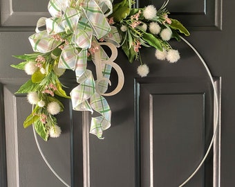 Hoop Wreath with Narrow Profile