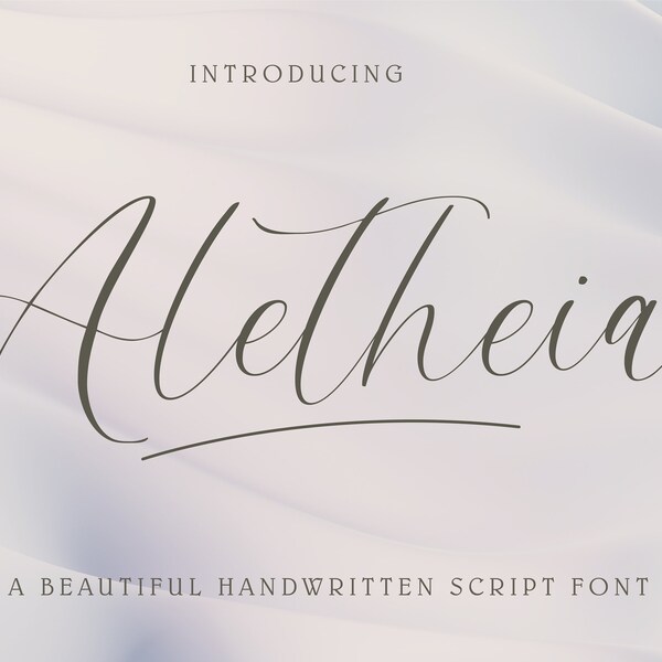 Modern Cursive Fonts - Etsy