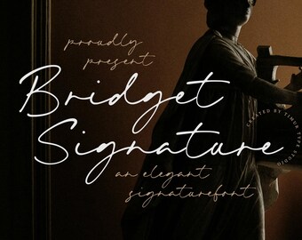Monoline Handwritten Script Font Perfect for Wedding Invitations and Calligraphy Font Modern Calligraphy Elegant Stationary Customizable SVG