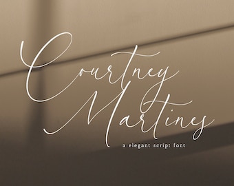 Elegant Script Font, Calligraphy Font, Wedding Font, Script Font, Handwritten , Cricut Fonts, Cursive Font, Canva Font, Commercial Use, SVG