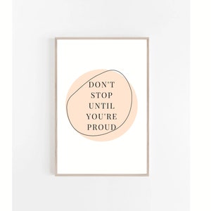 Inspirational Art, Motivational Office Wall Art, Printable Quotes