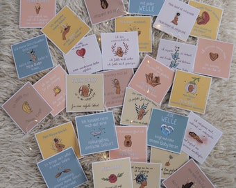 Hypnobirthing Affirmations positive affirmation cards for pregnancy and birth baby mom gift midwife doula