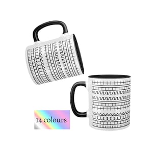 Fuck This Shit Hidden Message koffiekopje, grappige mok, kleuropties.