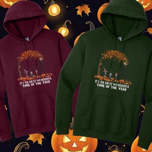 It&#39;s the Most Wonderful Time of the Year Halloween Hoodie, Vintage Halloween Hoodie, Halloween Hoodie, Wonderful Time of the Year Hoodie
