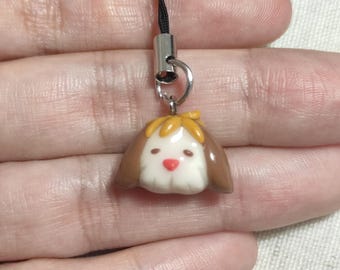 ハンドメイドのHeenチャーム：ジブリ「ハウルの動く城」バッグチャーム