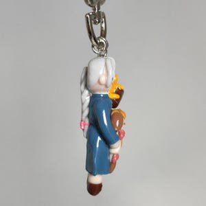 Handmade Sophie Keychain: Ghibli Howl's Moving Castle Bag Charm image 3