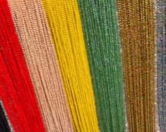 Handmade Waist Beads from Ghana | Crystal Size 4/0, 50 Inch Long