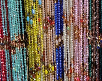 Wholesale crystal waist beads