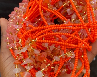 Wholesale Handmade waist beads|Citrin aventurine