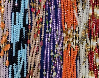 Wholesale crystal waist beads