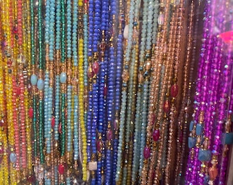 Wholesale crystal waist beads