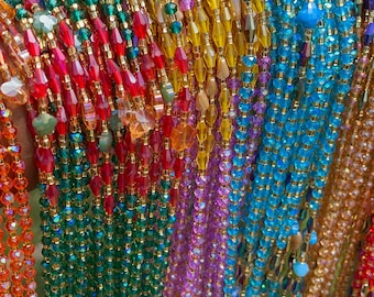 Wholesale crystal waist beads