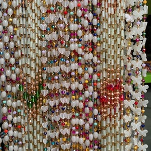 Glow in the dark waist beads.