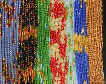 Wholesale crystal waist beads