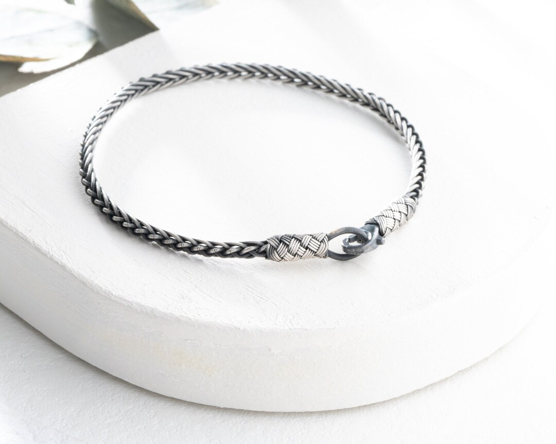 Silver Bracelet for Men 1000 Sterling Silver Bracelets Etsy