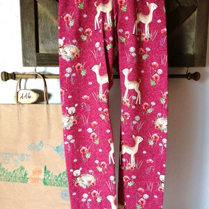 Children&#39;s leggings deer size 116