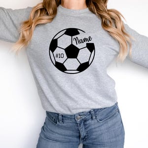 Custom Soccer Shirt: Personalized Name & Number Tee