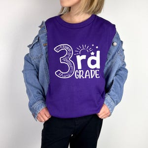 3rd Grade Boys Girls T-shirt, Third Grade Kids Shirt, First Day Of School, Back to School Tee, Elementary Shirt, 3rd Grade Teacher