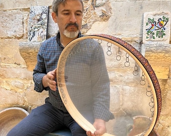 Bendir Tunable | Handmade Greek Frame Drum