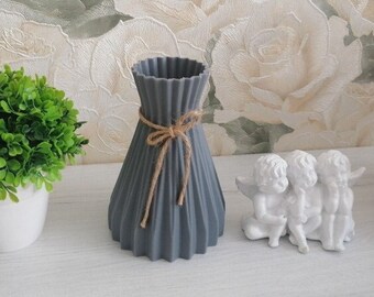 Tol etiket Snelkoppelingen Handmade Vase European Imitation Rattan Pot: an Unbreakable - Etsy