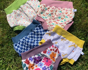 6/24 mois, bloomer évolutif bébé double gaze de coton
