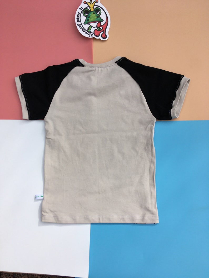 110/116 cm, 5/6 years, raglan sleeve t-shirt image 6